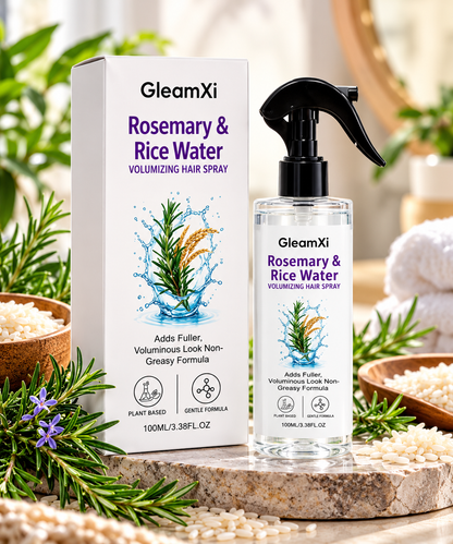 Rosemary Rice Water Spray for Hair & Scalp