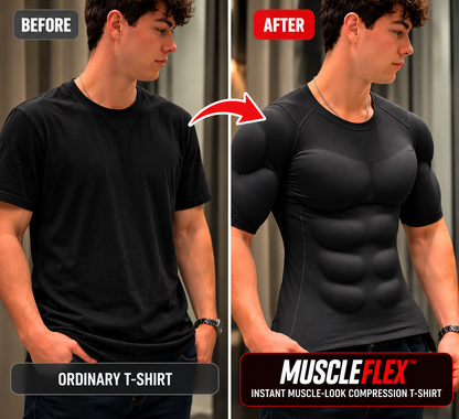 MuscleFlex™ — Instant Muscle-Look Compression T-Shirt