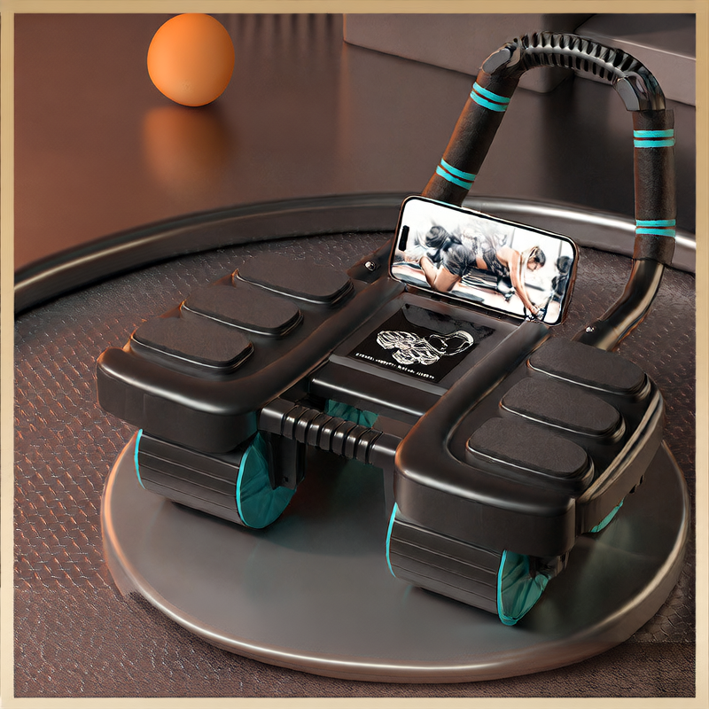 Abdominal Roller with Automatic Rebound